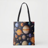 Planets Pattern Tasche (Vorderseite)