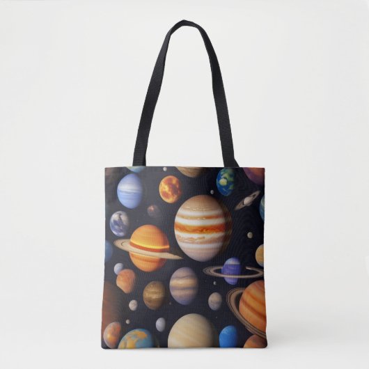 Planets Pattern Tasche (Vorderseite)