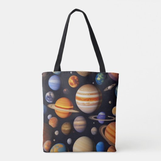 Planets Pattern Tasche (Rückseite)