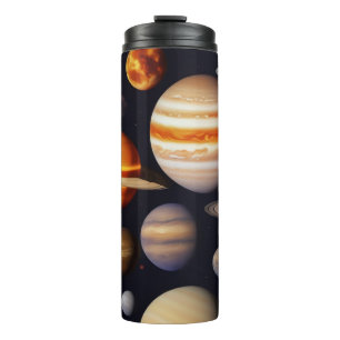 Planets Pattern Thermosbecher