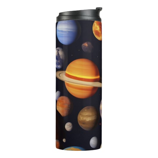 Planets Pattern Thermosbecher (Nach links gedreht)