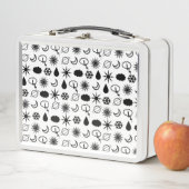 Planets Stars Universum Metall Brotdose (Beispiel)