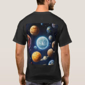 Planets T - Shirt (Rückseite)