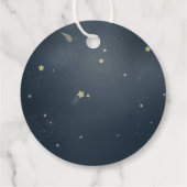 Planets Weltraumgalaxie Geburtstag Vielen Dank Geschenkanhänger (Rückseite)