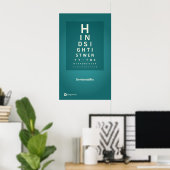 Planierbarkeit 18" x 30" poster (Heimbüro)
