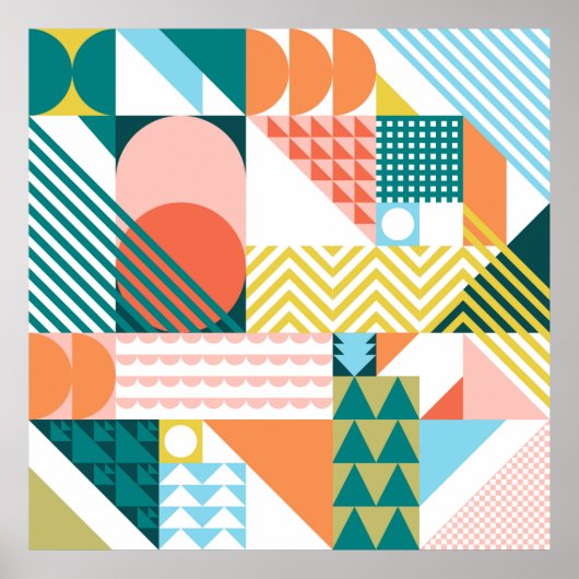 Planiergeometrie Poster (Vorne)