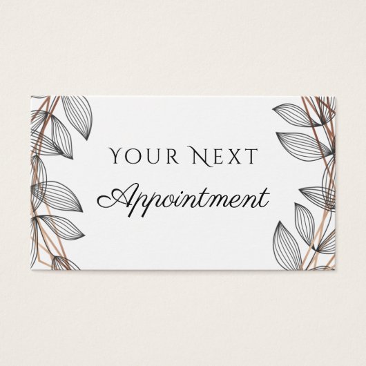 Planierkarte für die Foliage (Vorderseite)