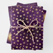 Planierpapier für Mond- und Sternenumschlag Set 3 Geschenkpapier Set (Beispiel)