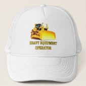 PLANIERRAUPE TRUCKERKAPPE (Vorderseite)