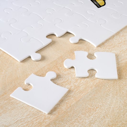 Planierraupen-Bulldozer Puzzle (Seite)