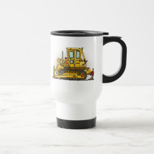Planierraupen-Bulldozer-Reise-Tasse Reisebecher