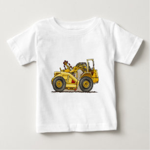 Planierraupen-Schaber-Baby-T - Shirt