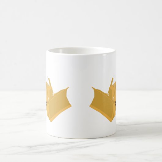 Planierwagen Kaffeetasse (Mittel)