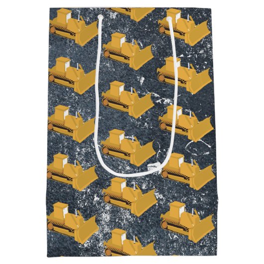 Planierwagen Mittlere Geschenktüte (Rückseite)