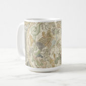 Planisphaerii Coelestis Hemisphaerium Kaffeetasse (Vorderseite Links)