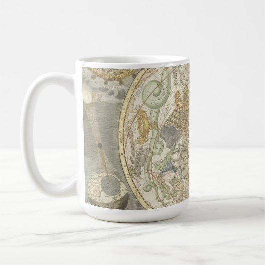 Planisphaerii Coelestis Hemisphaerium Kaffeetasse (Links)