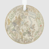 Planisphaerii Coelestis Hemisphaerium Ornament (Rückseite)