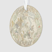 Planisphaerii Coelestis Hemisphaerium Ornament (Vorderseite)