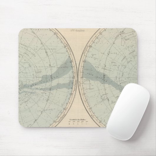 Planisphäre Mousepad (Mit Mouse)