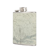 Planisphere Celeste Hemisphäre Flachmann (Links)