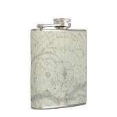 Planisphere Celeste Hemisphäre Flachmann (Rechts)