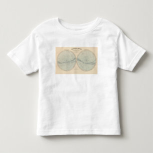 Planisphere Celeste Hemisphäre Kleinkind T-shirt