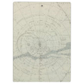 Planisphere Celeste Hemisphäre Klemmbrett (Rückseite)