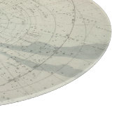Planisphere Celeste Hemisphäre Schneidebrett (Ecke)