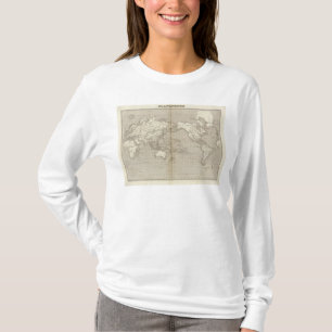 Planispherediagramm des Sonnensystems T-Shirt