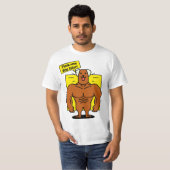 Plank Now Wine Spater Funny Gym Shirt (Vorne ganz)