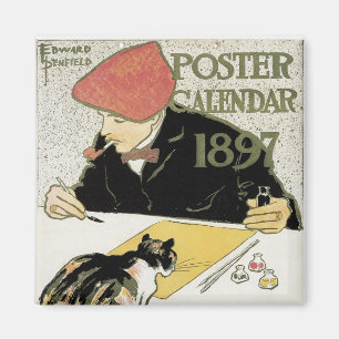 Plankalender 1897 magnet