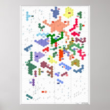 Plankarte für den Erdsektor