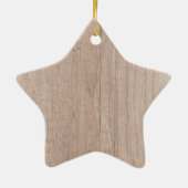 Plankeboardholz-Vorlage verzerrt aussehen Keramik Ornament (Hinten)