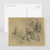 Plänkelei Postkarte (Vorne/Hinten)