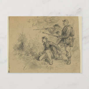 Plänkelei Postkarte