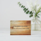 PLANKEN VISITENKARTE (Stehend Vorderseite)