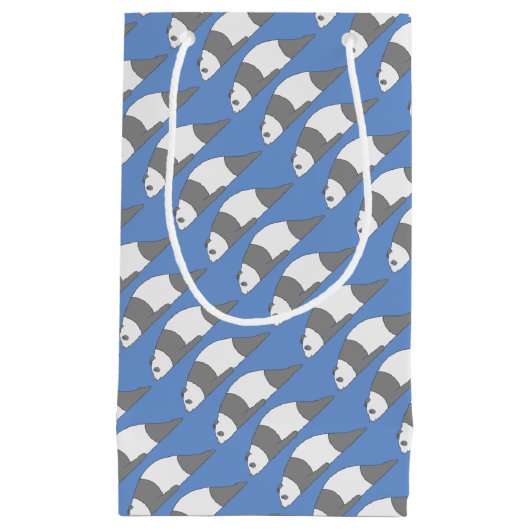 Planking Panda Kleine Geschenktüte (Vorderseite)