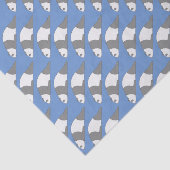 Planking Panda Seidenpapier (Ausschnitt)