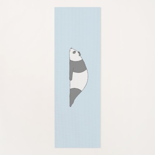 Planking Panda Yogamatte (Vorderseite)