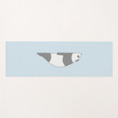 Planking Panda Yogamatte (Vorderseite (Horizontal))