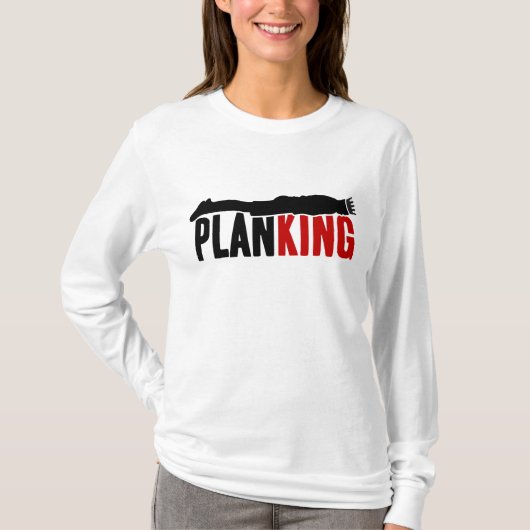 Planking T-Shirt (Vorderseite)