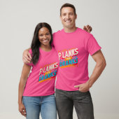 Planks dann Ranks — T-Shirt (Unisex)