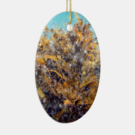 Planktonsuppe und Kelp Keramikornament (Rechts)