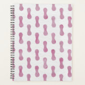 Planner (21,6 x 28 cm) - Pink Pattern Planer (Vorderseite)