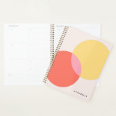 Planner | Benutzerdefinierter abstrakter Farbblock Planer (Anzeige)