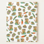 Planner Boho Hat Girl Planer (Rückseite)