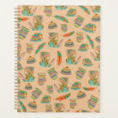 Planner Boho Hat Girl Planer (Vorderseite)