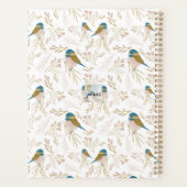 Planner Chickadees Pink Gold 2025 Planer (Rückseite)
