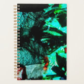 Planner double blue abstract spirit planner planer (Vorderseite)