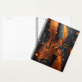 Planner für Musiklehrer Student Violinist Planer (Anzeige)